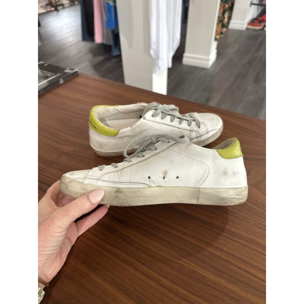 Golden Goose Superstar Leather Sneakers Size 38(8) - Picture 7 of 10